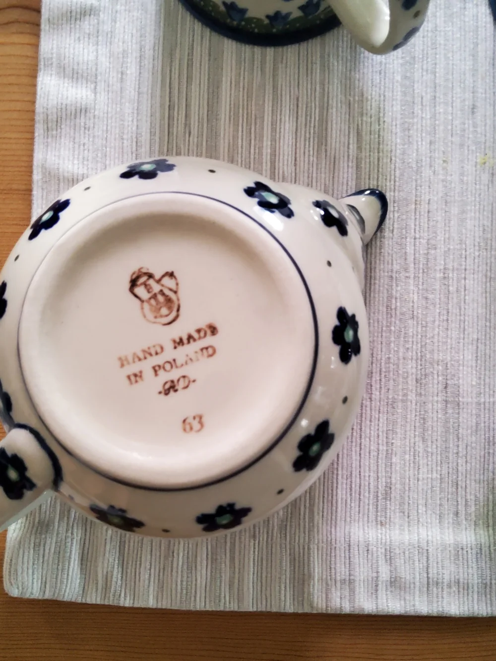 Boleslawiec Tea/Coffee Set (3 Pieces Included) EUC